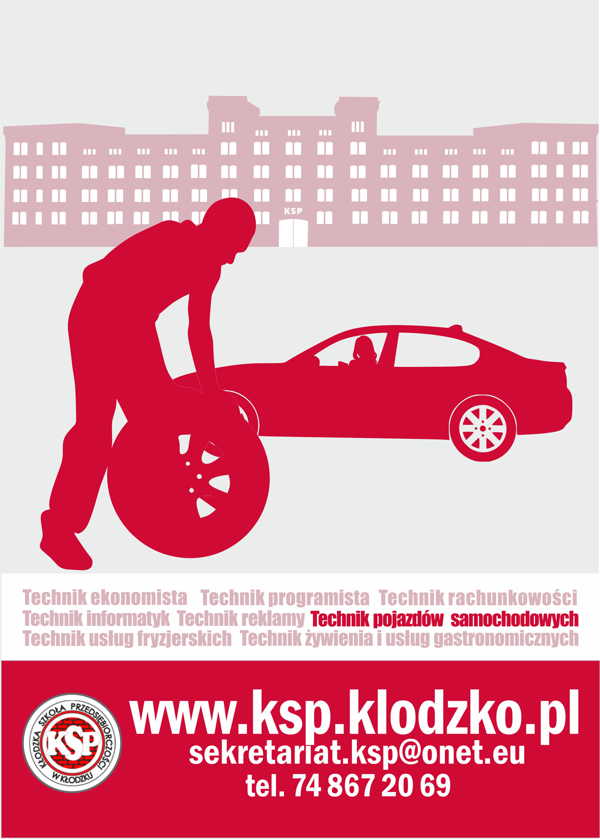 Technik pojazdów samochodowych - plakat